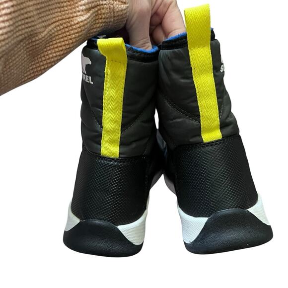 Sorel | Whitney II Short Fleece Lined Snow Boots Winter Ski Waterproof Black 6 - Picture 5 of 8